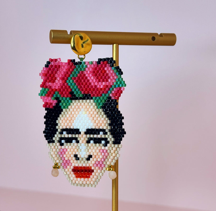 Frida Kahlo 18K Guldbelagt